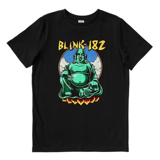 เสื้อยืดผู้ชาย พุทธศาสนากะพริบ 182 | เสื้อยืด พิมพ์ลายวงดนตรี | เพลงเมอร์ช | Unisex | วงดนตรี MERCH | เสื้อยืด พิมพ์ลายด