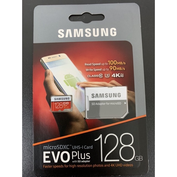 SAMSUNG microSDXC" UHS-I Card Ideal choice สำหรับสมาร์ทโฟน แท็บเล็ต กล้องดิจิตอล และกล้องแอคชั่น 4K UHD