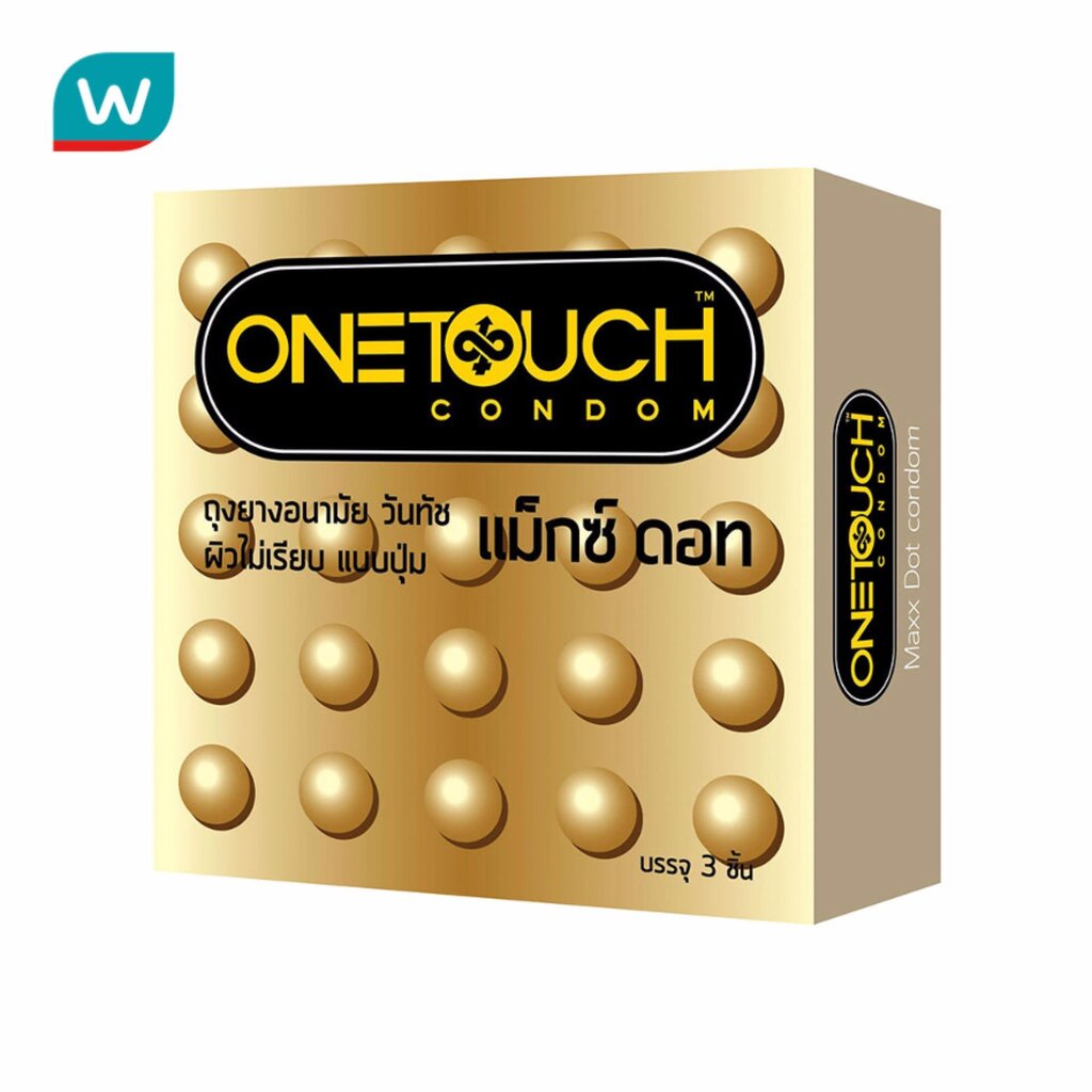 Onetouch วันทัช แม็กซ์ ถุงยางอนามัย