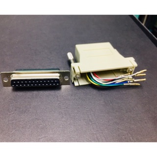 DB25 Female to RJ45 Female แบบประกอบ