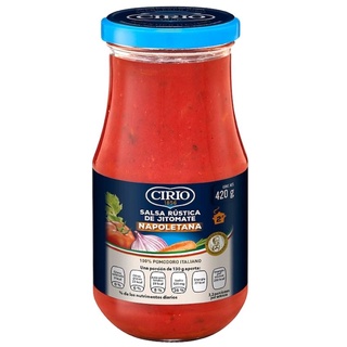 ซีริโอ ซอสนโปลีตาน่า ซอสพาสต้า Cirio Pasta Sauce Napoletana 420g