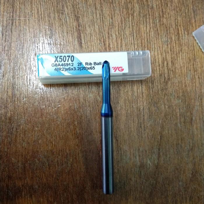 Ballnose 4 หรือ R2 คอยาว HRC 70 แบรนด์ใหม่ เกาหลี