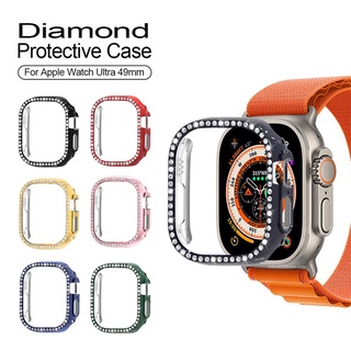 เคสชุบเพชร กันกระแทก สําหรับ Apple Watch Ultra 49 มม. iWatch Ultra 49 มม.