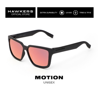 HAWKERS Carbon Black Red MOTION Asian Fit Sunglasses for Men and Women, unisex. UV400 Protection. Official product designed in Spain MOT1806AF