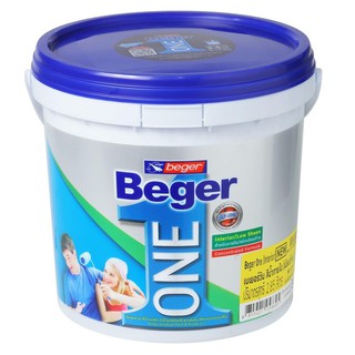 สีน้ำทาภายใน BEGER1 BASE A ด้าน 3 ลิตร SKU: 1139911