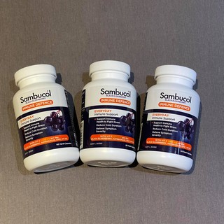 Sambucol Immune Defence Everyday 60 Hard Capsules เสริมภูมิคุ้มกันในหนึ่งเดียว