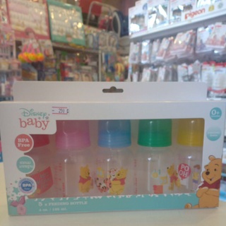 ขวดนม Disney  baby 4ออนซ์แพ็ค 5 ขวด