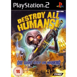 แผ่นเกมส์PS2 Destroy All Humans PS2 เกมเพล2  ps2