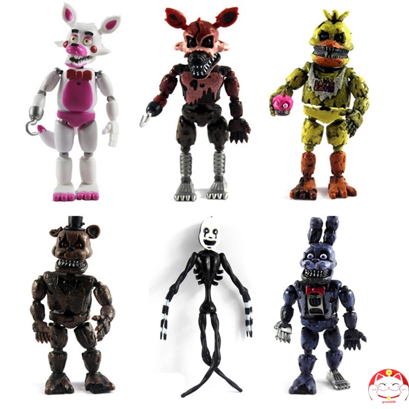 Fnaf Five Nights At Freddy\'s Foxy Chica Bonnie หลายสไตล์ของเล่นสําหรับเด็ก