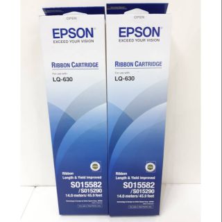 หมึก EPSON LQ630  แพคคู่ #SO15582/SO15290   ของแท้