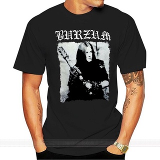 พิมพ์ลาย Burzum Varg Vikernes Punk Rock แฟชั่นฤดูร้อน สําห เสื้อยืดผู้ชายอินเทรนด์ในยุโรปและอเมริกาเสื้อยืดแขนสั้นลําลอ