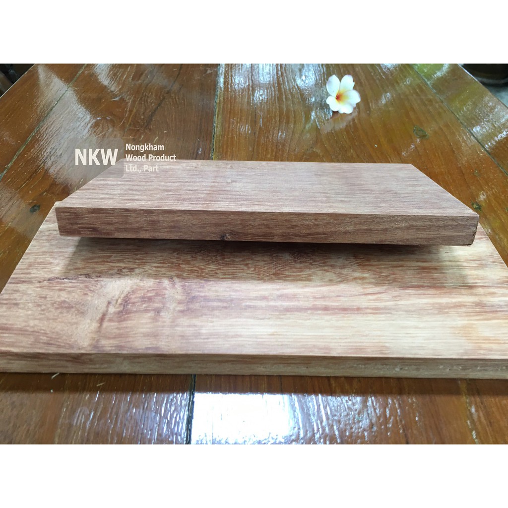 ไม้ ไม้แปรรูป ไม้แดงมาเลเซีย เกรดA ขนาดหนา 2cm กว้าง 14cm ยาว 40cm-150cm แผ่นไม้ ไม้ ท่อนไม้ DIY
