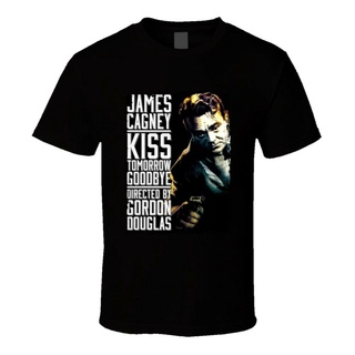 เสื้อยืด พิมพ์ลายภาพยนตร์ Nice Kiss Tomorrow Goodbye 1950 Noir Crime DiySize S-5XL