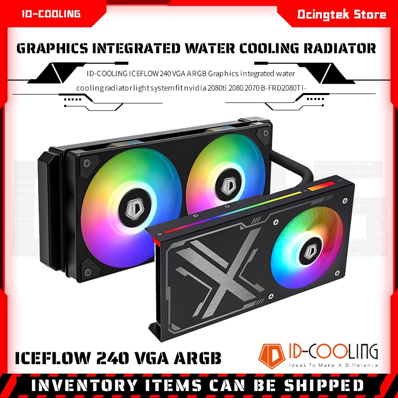 Id - Cooling Iceflow 240 Vga Argb Graphics ระบบระบายความร้อน Nvidia 2080 Ti 2070 B - Frd2080Ti - 208