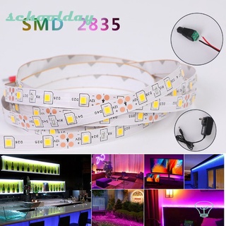 สายไฟ Led 5 เมตร 300LEDs 2835 12V แสงสีขาว / อบอุ่น 12V สําหรับตกแต่งคริสมาสต์