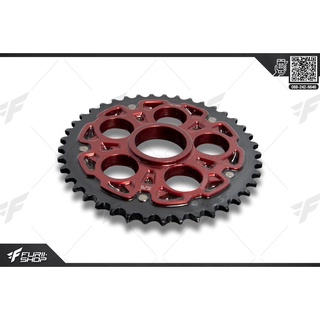 สเตอร์ MOTOPLAY Sprocket 525 41T ProArm (สีดำ,แดง) For DUCATI MONSTER 796