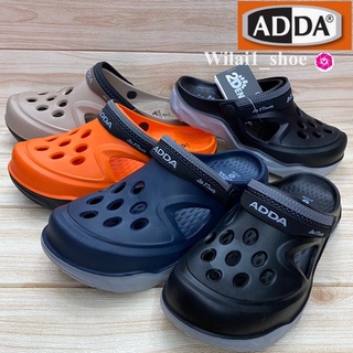 ADDA 5TD36 -M1 รองเท้าหัวโต  ดำ/ครีม/เทา/เหลือง/กรม/ตาล/ส้ม