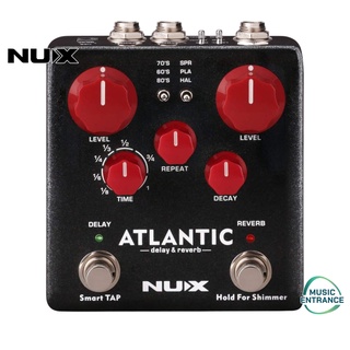 NUX Effect Guitar Atlantic Delay &amp; Reverb (NDR-5) เอฟเฟคกีตาร์ไฟฟ้า จัดส่งฟรี