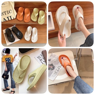 รองเท้าแตะ หูหนีบ ส้นสูง (size 35-44) ใส่สบาย เบา ใส่สบาย