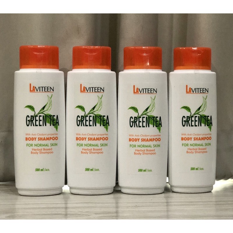 ครีมอาบน้ำซูเลียน ผิวธรรมดา LAVITEEN แชมพูอาบน้ำจากสารสกัดชาเขียว = สำหรับผิวธรรมดา 500ml. (ราคาต่อข