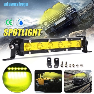 [adawnshygu] โคมไฟ LED 18W 7 นิ้ว สําหรับเรือ Suv ATV 4WD