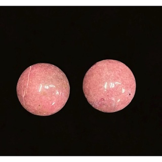 pink Rhodocrosite loose for earring โรโดโครไซต์สีชมพู