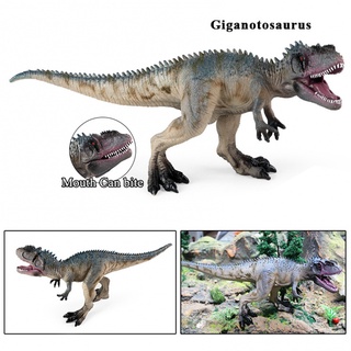 โมเดลฟิกเกอร์ รูปไดโนเสาร์ Giganotosaurus ขนาดใหญ่ ของเล่นเสริมการเรียนรู้ สําหรับเด็ก