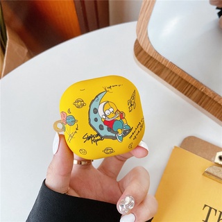 【จัดส่งรวดเร็ว】เคสหูฟัง แบบนิ่ม ลายนักบินอวกาศ NASA สําหรับ Samsung Galaxy Buds 2