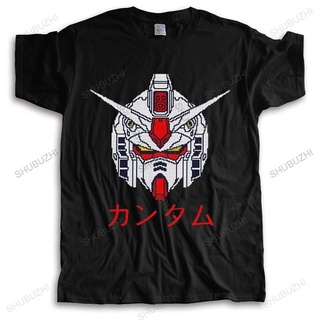 [S-5XL] เสื้อยืดแขนสั้น คอกลม ผ้าฝ้ายแท้ พิมพ์ลายอนิเมะกันดั้ม RX 78 สําหรับผู้ชาย