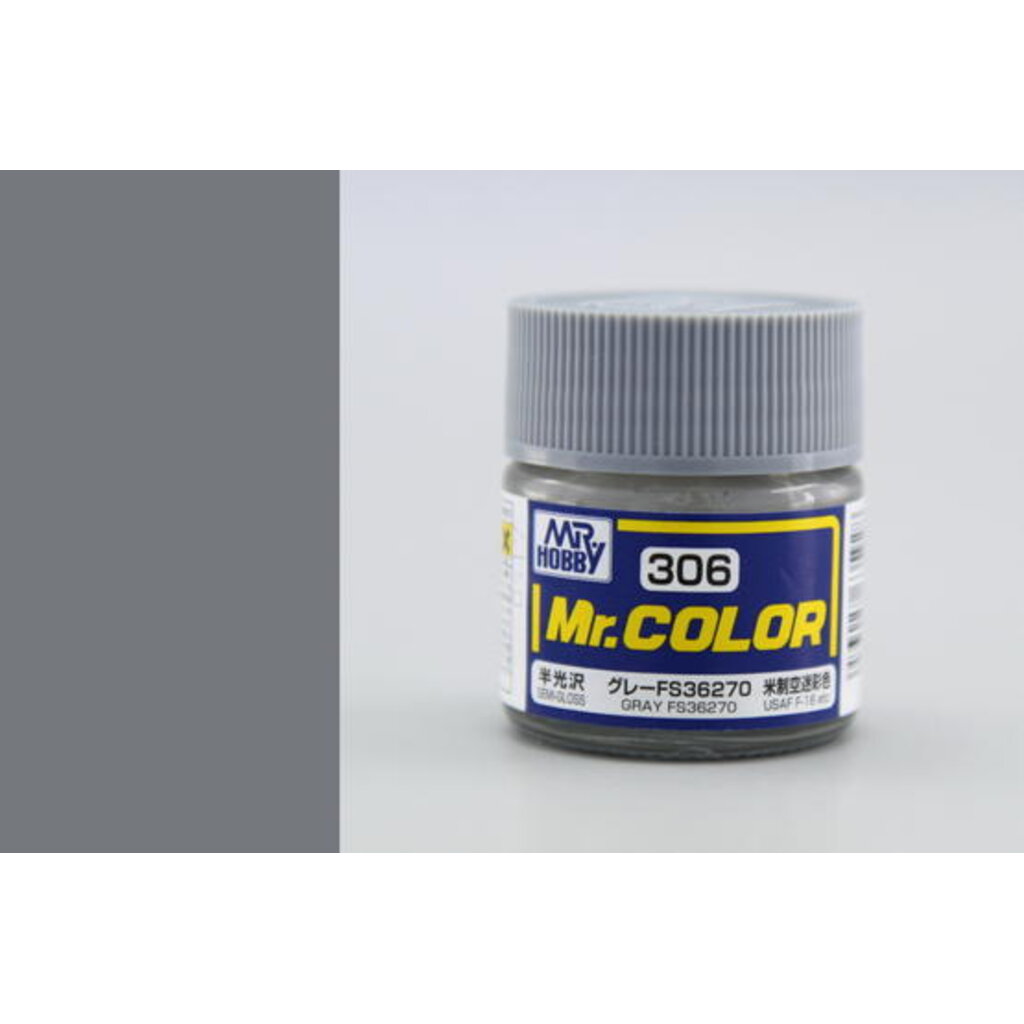 สีสูตรทินเนอร์ Mr.Color C306 FS36270 gray