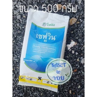 เซฟวิน85 ขนาด 500 กรัม กำจัดหนอน เพลี้ยแป้ง เพลี้ยไฟ เพลี้ยอ่อน เห็บ หมัด