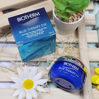 Biotherm Blue Therapy Eye 15ml Tester box ครีมบำรุงผิวรอบดวงตา EXP.12/2023