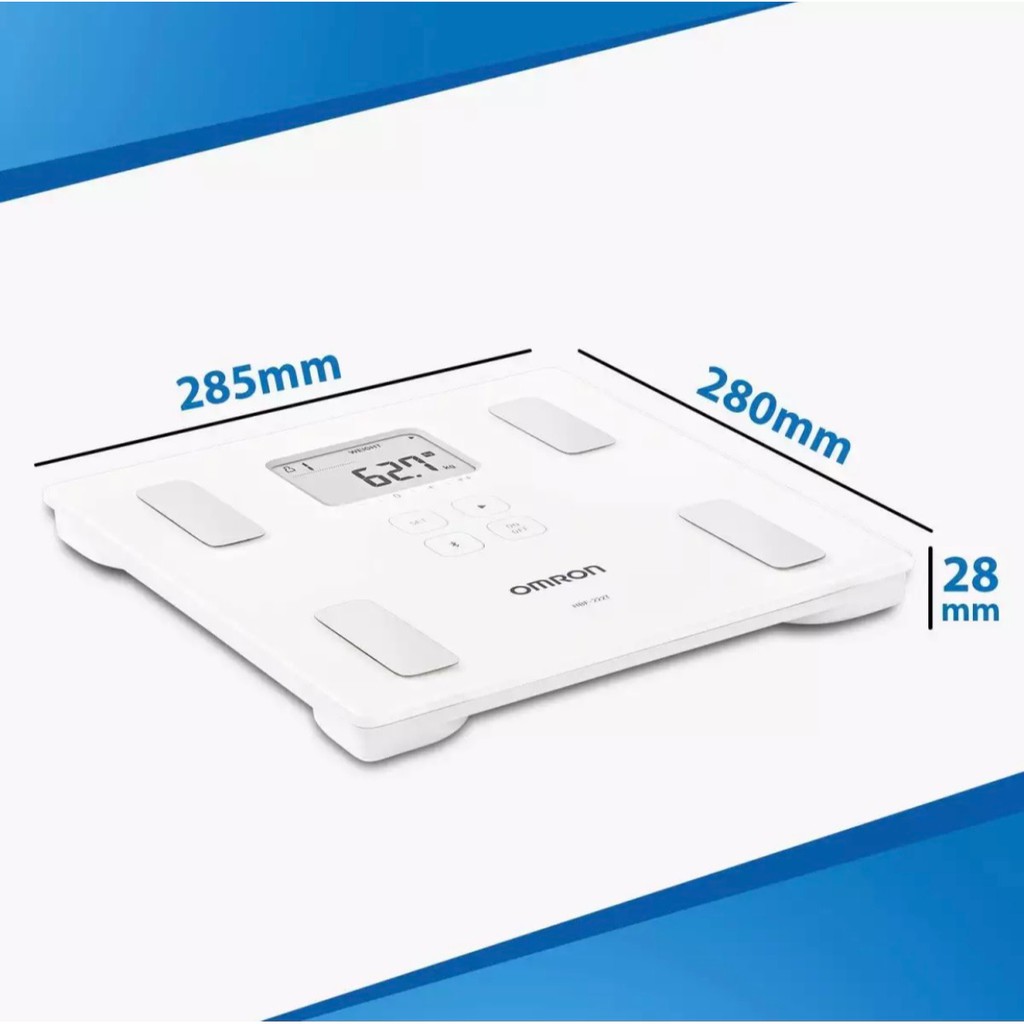 Omron Body Composition Monitor HBF-222T เครื่องวัดองค์ประกอบร่างกาย รุ่น HBF-222T ของแท้รับประกันศูนย์ 2 ปี