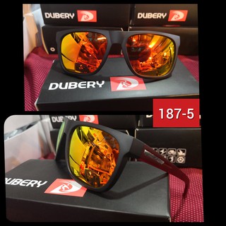 [ส่งจากไทย1-3วัน]แว่นกันแดด รุ่น187-5 เลนส์ polarized ของแท้100% ตัดแสง สบายตา ยี่ห้อ DUBERY