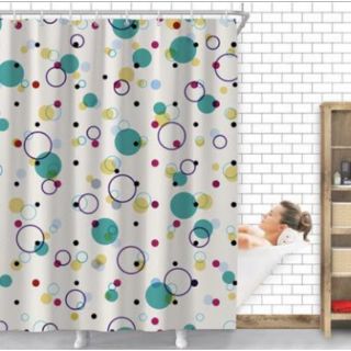 ผ้าม่านห้องน้ำ SHOWER CURTAIN  180×180ซม.