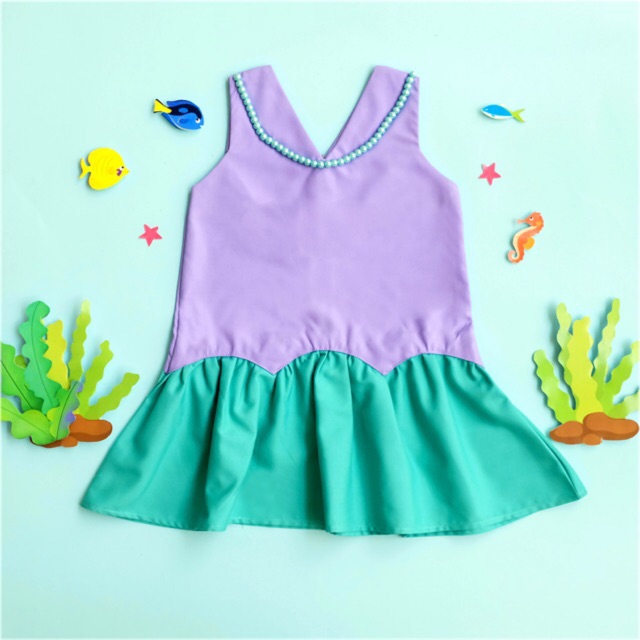 ARIEL MERMAID DRESS / DISNEY PRINCESS DRESS
