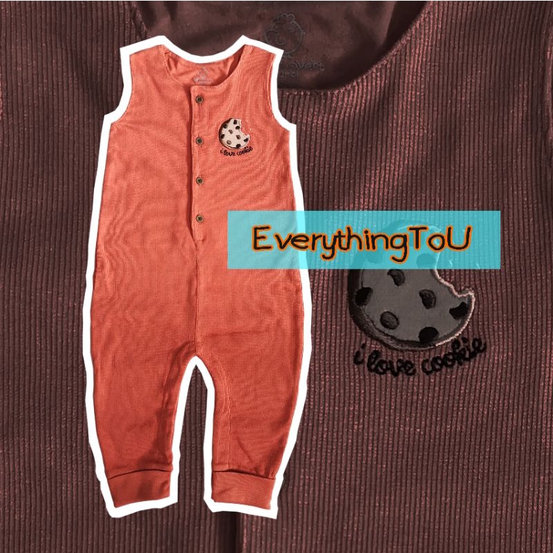 Babylovett New Romper Cookies (Apricot) Size 9-12M