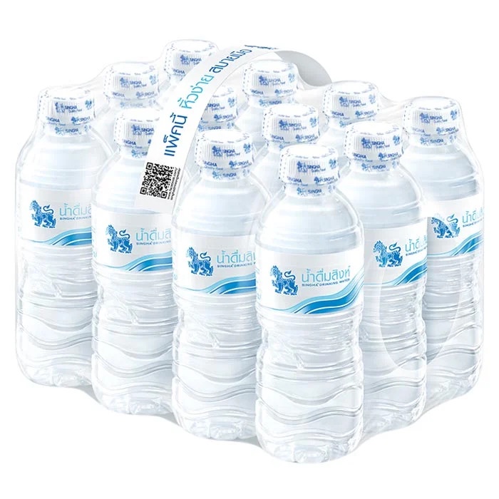 น้ำดื่ม สิงห์ ขนาด 330 มิลลิลิตร แพ็ค12
