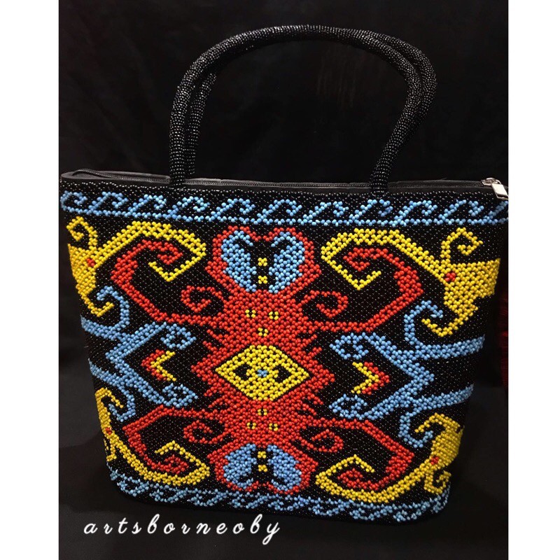 BIG INARA BEAD BAG**