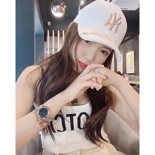 [พร้อมส่ง] ของแท้💯 MLB Caligraphy Structured Ball Cap