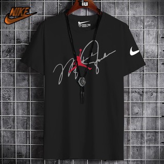 เสื้อยืด Nike Air Jordan สําหรับผู้ชายเสื้อยืดขาสั้นเสื้อยืดธรรมดาเสื้อยืด 3NEi P,]