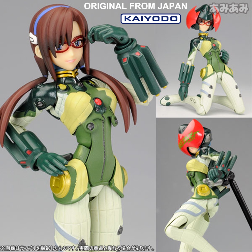 งานแท้ Original Kaiyodo Revoltech Neon Genesis Evangelion 2.0 อีวานเกเลียน Makinami Mari Illustrious มาริ มากินามิ Figma