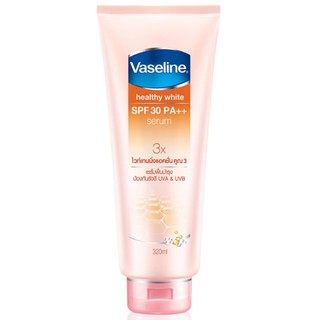 Vaseline Healthy White 3x SPF 30 PA+++ Serum วาสลีน ไวท์เทนนิ่งแอคชั่นคูณ3 เซรั่ม 320ml.