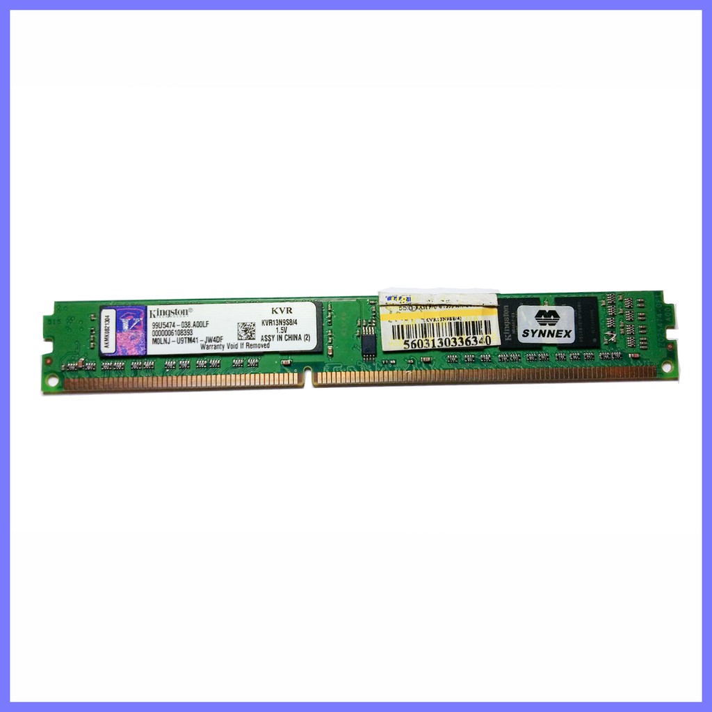 Ram DDR3 4GB 1333 Kingston KVR13N9S8/4