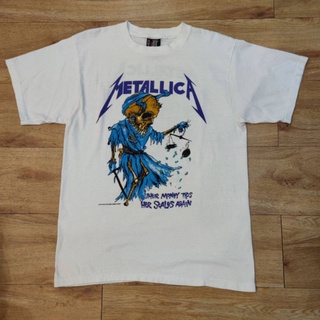 เสื้อยืดผ้าฝ้าย METALLICA 1994 (soon youll please their appetite) เสื้อวงดนตรี วงร็อค เสื้อลายนางฟ้า เนอร์วาน่า