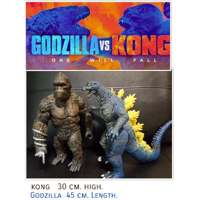 พร้อมส่งในไทยโมเดล คิงคอง vsก้อตซิล่า-kong vs godzilla kingkong