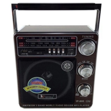 วิทยุIPLAY/AM/FM เสียบUSB/memoryได้ รุ่นIP-800-22U