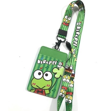 KERO  G   ที่ใส่บัตร พร้อมสายคล้องคอ ลาย KERO G งานดี สวยงาม สำหรับ BY MNN