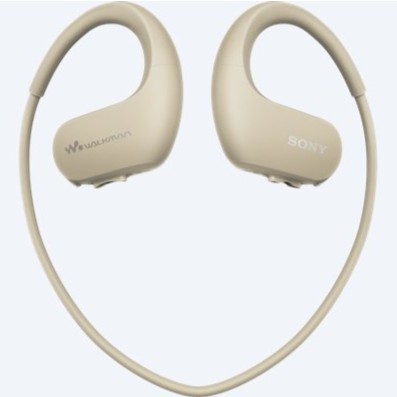 SONY หูฟังเครื่องเล่น MP3 กันน้ำ ความจุ 4GB รุ่น NW-WS413 (สีขาวมุก)