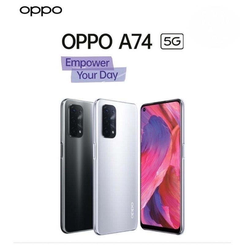 OPPO A74 5G 6/128GB มือ2 สภาพใหม่ ประกันศูนย์